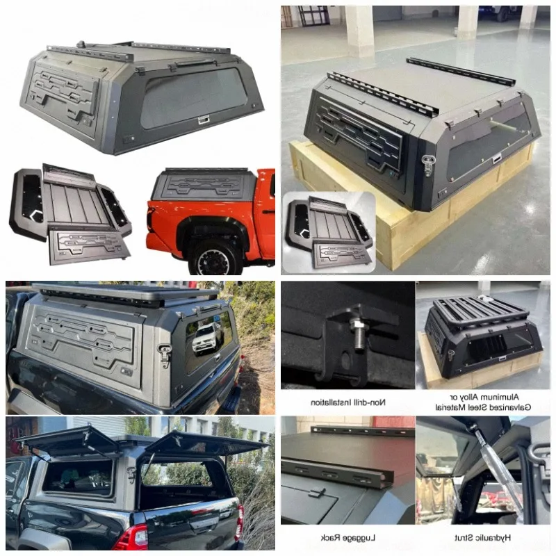 2013 2016 2019 Tundra Overlander 5.5 Smart Bed Cap Pickup Camper Shell Aluminum Hard Topper Truck Canopy
