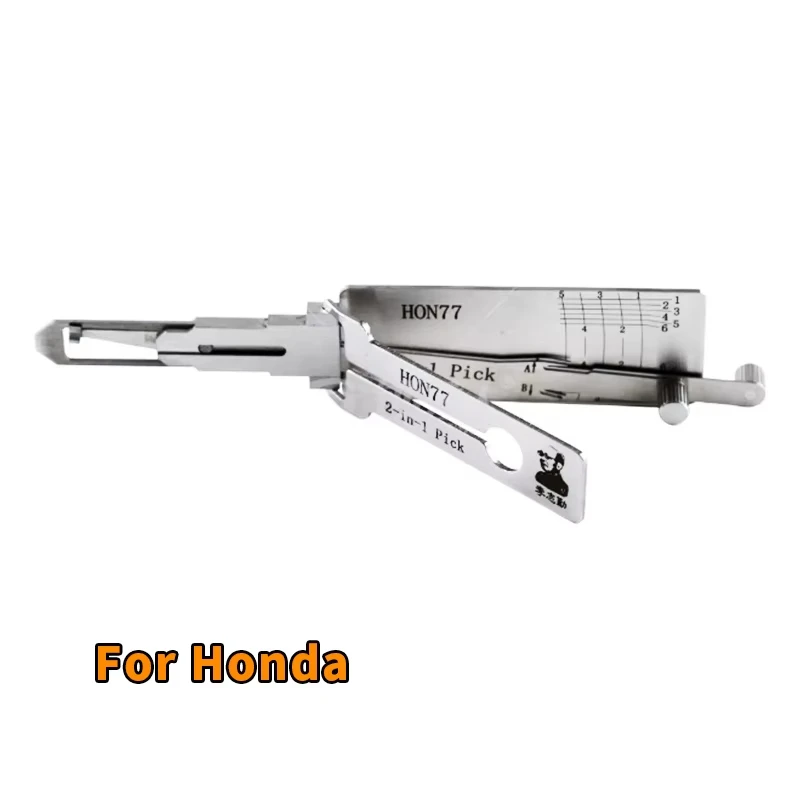 LISHI 2IN1 Pick/Decoder für neue Honda Motorräder HON77 Schlosserwerkzeug Lesegerät – Detail 2
