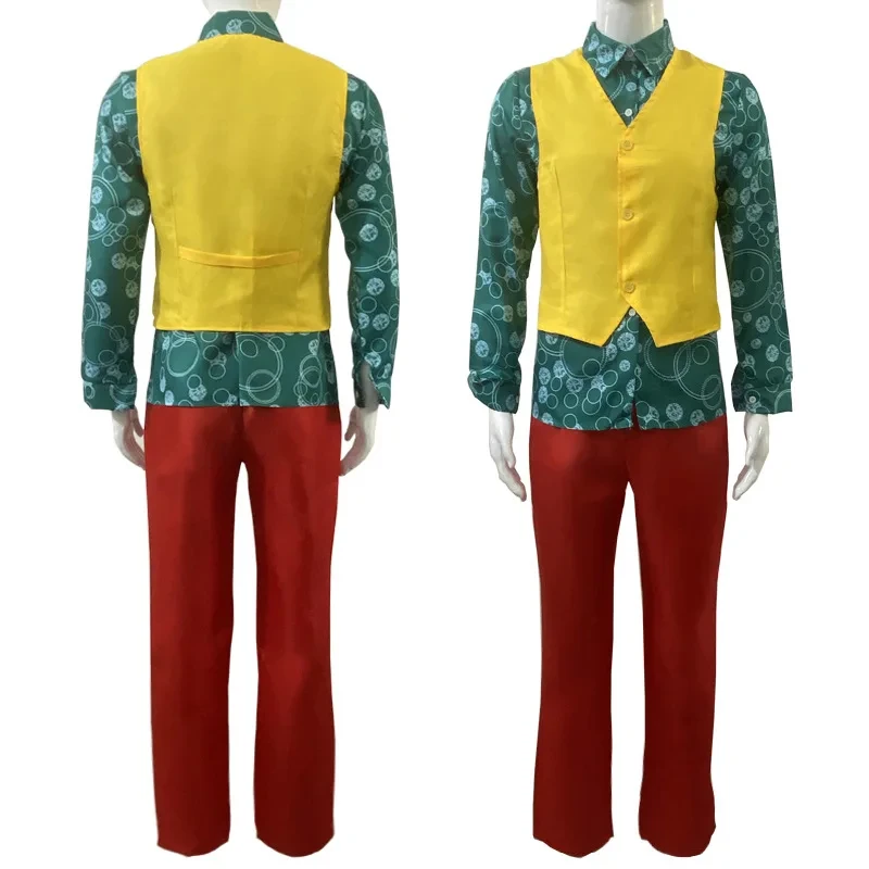 Costume Cosplay Phoenix Joker per uomo e donna, personaggio scherzo Film Anime Jequin Cos, uniforme di Halloween con parrucche e capelli