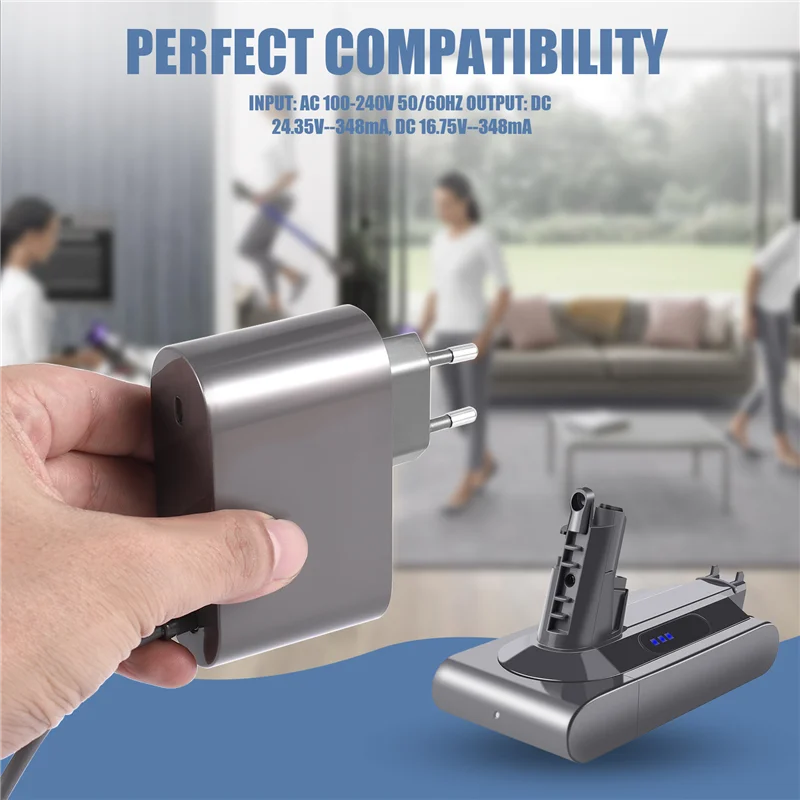 Adaptador de cargador de potencia de rendimiento estable para Dyson DC30 DC31 DC34 DC35 DC44 DC45 DC56 DC57 accesorios de piezas de Robot aspirador