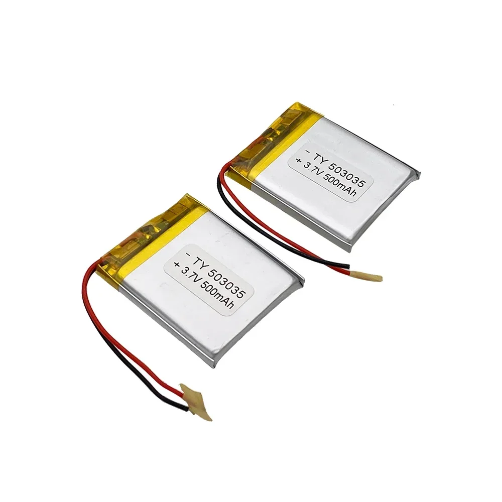 503035 Li-polymer Battery 3.7V 500mAh for Long-lasting Performance Rechargeable Equipment GPS Device DVD Navigation Systems Bank