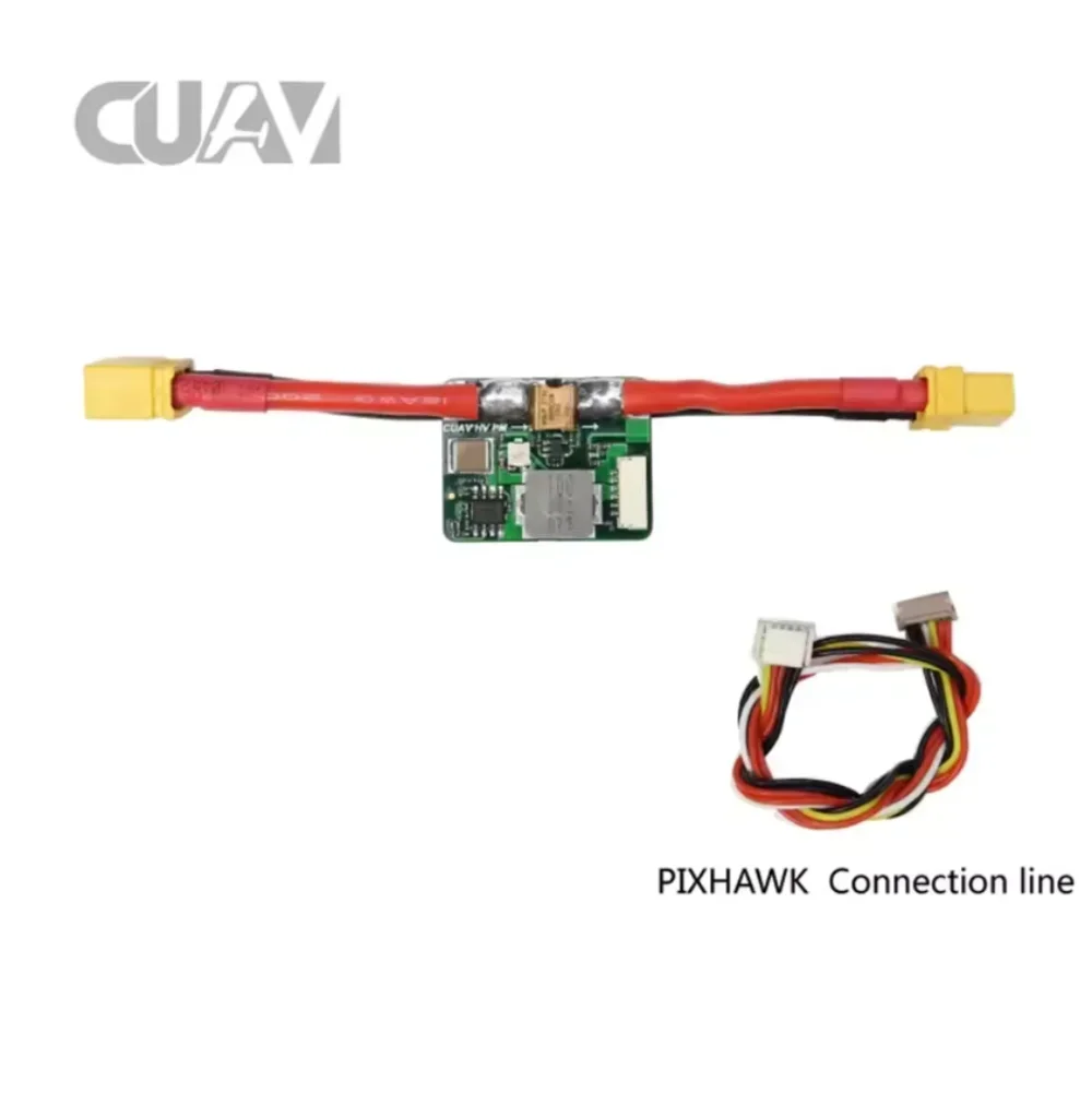 CUAV HV_PM 10–60 V effizientes Pixhack Pixhawk-Leistungsmodul XT60-Stecker für Hochleistungs-FPV-Renndrohnen-RC-Teile