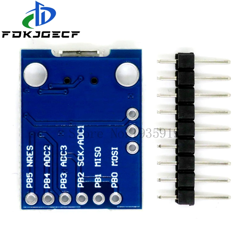 ATtiny ATtiny85 Digispark Kickstarter مايكرو USB لوحة تطوير وحدة لاردوينو IIC I2C TWI SPI متحكم صغير منخفض الطاقة