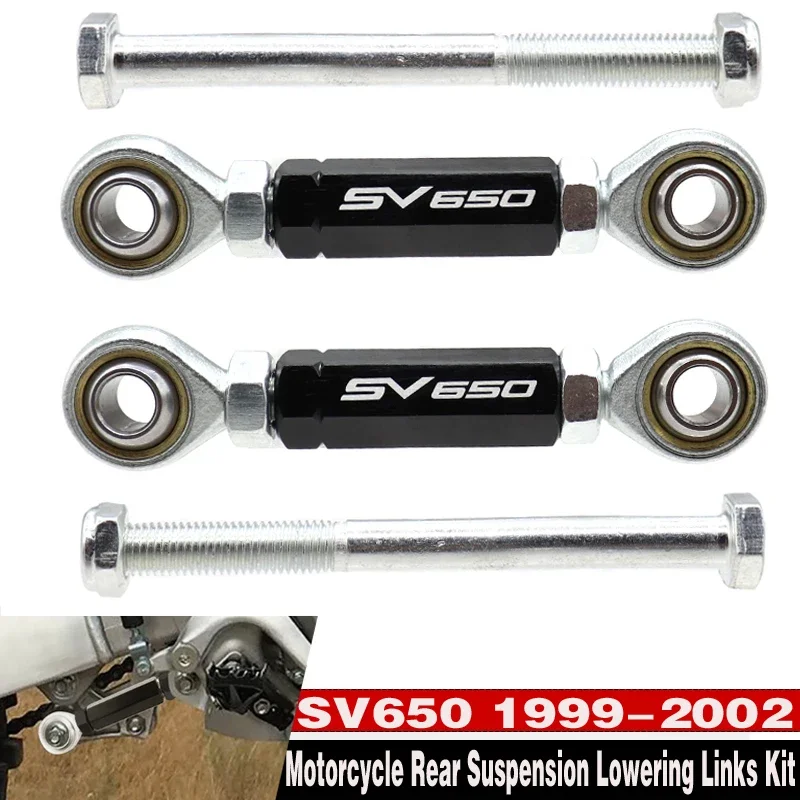 Lowering Links Kit For SUZUKI SV650 SV650X SFV 650 SFV650 SV 650 1999-2017 Motorcycle Rear Cushion Lever Suspension Drop Link