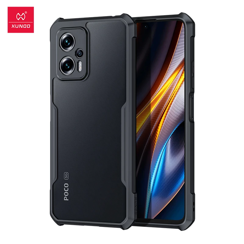 

For POCO X4 GT POCO F4 GT Case,Xundd Airbag Shockproof Shell Pattern Transparent PC Back Cover For POCO X4 GT Protective чехо