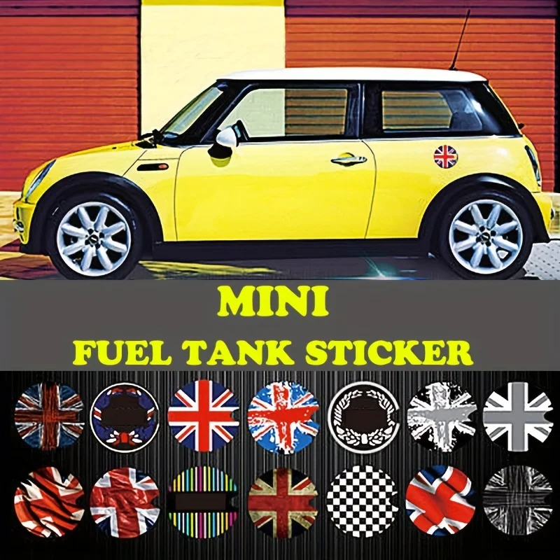 

1 шт., наклейка на топливный бак Union Jack Auto Moto, несколько дизайнов для мини-автомобиля, мотоцикла, аксессуар для внешней настройки