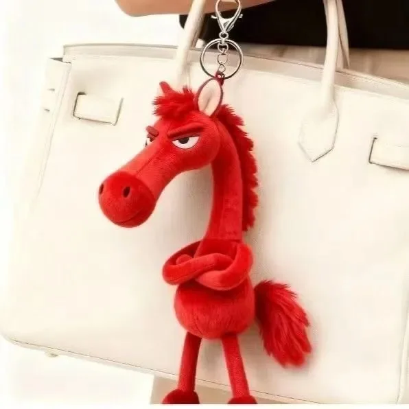 Colgante de Cosplay Tian Xuan Caballo Negro, Mascota del Año del Caballo 2026, Muñeco Pony, Diseño Único, Colgante de Dibujos Animados