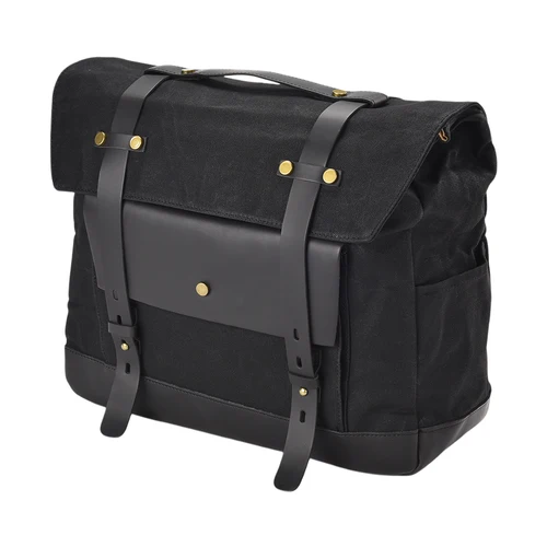 Imagen 2 del producto Para Harley Sportster XL 883 XL 1200 Touring Vintage caja lateral bolsa de equipaje bolsa trasera bolsa de motocicleta bolsa lateral