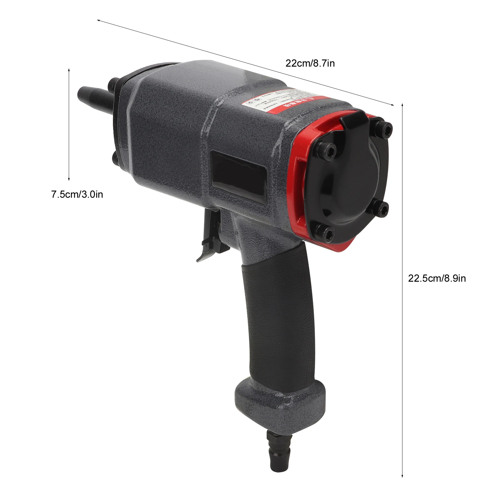 NP50 Air Riveter Portable Nail Remover Professional Non‑Slip Nail Puller Kit Hand Tools 0.4‑0.7mpa