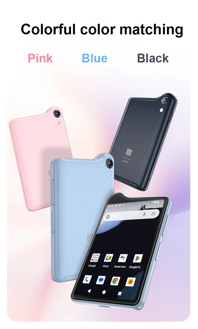 New Qin K25 Android 14 Google Paly MTG81 Touch screen 3.54 inches RAM4GB ROM 128GB Wifi Bluetooth Mini Phone