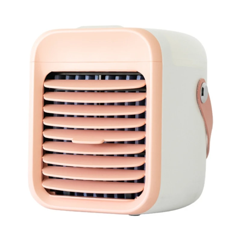 

Mini USB Portable Air Cooler Fan Air Conditioner Light Desktop Air Cooling Fan Humidifier Purifier