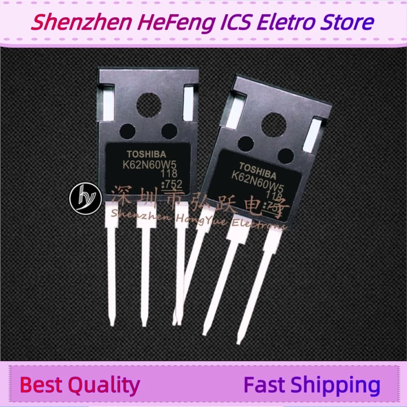 10PCS -20PCS K62N60W5 TO-247   62A 600V  Fast Shipping Quality Quick Delivery