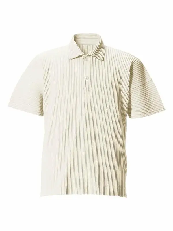 

Tagkita Men's Casual irt Summer Breathable Loose ort Sve Pleated Collar Japanese Sle Polyester Fiber Busin S...