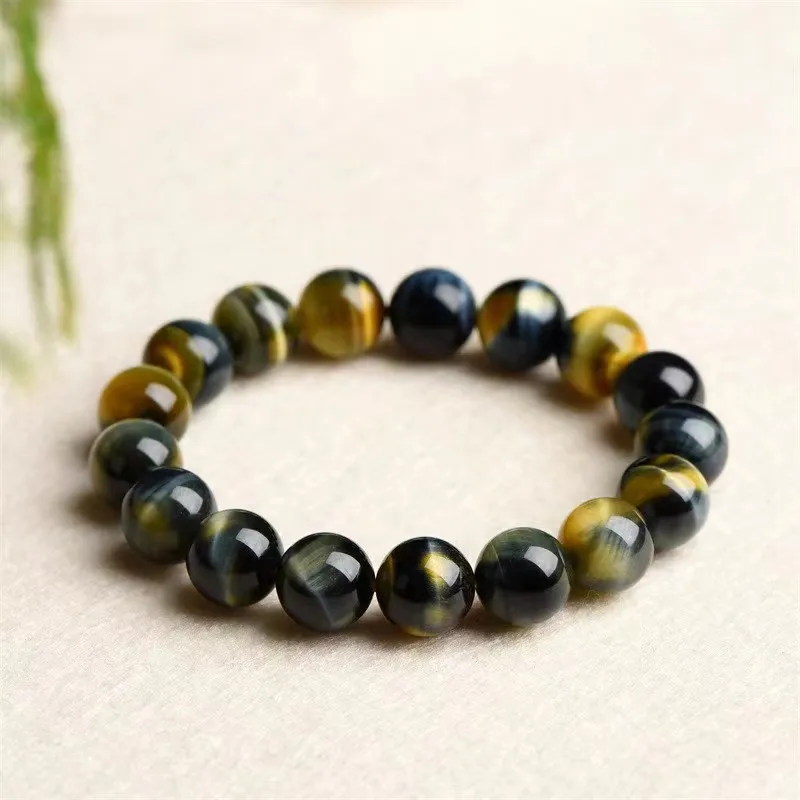 Jewelry Blue Yellow Tiger- Bracelet Cat Eye Effect Simple Couple Style