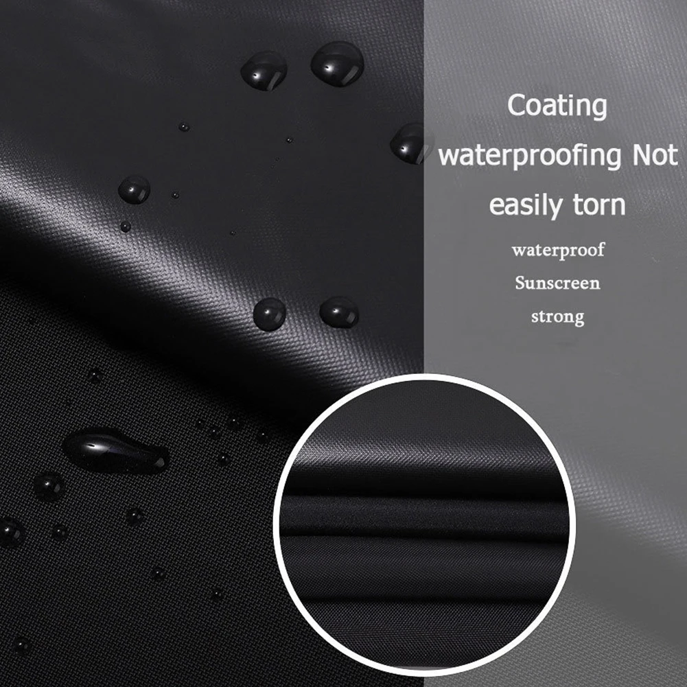 

214x122cm Auto Roof Tent Waterproof Heavy Duty Dustproof Protector Cover Heavy Duty Trailer Cover Oxford Travel Trailer RV Cover