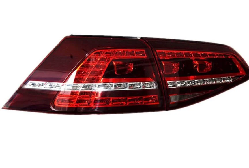 eOsuns Rear Lamp DRL+Brake+Park+Signal led light for Volkswagen Golf 7 Taillights 2013-2014 Golf7 MK7 LED Tail Lamp