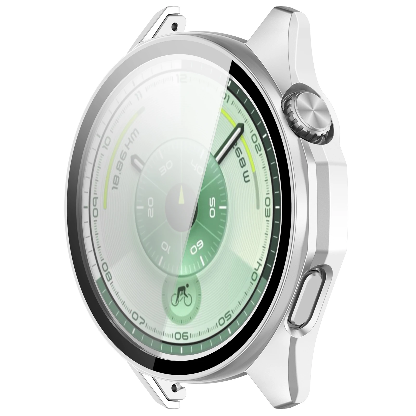 Tempered Glass Film+Case For Huawei Watch GT6 46mm Official Scale Anti-fall Scratch-resistant For Huawei Protective Cover Shell