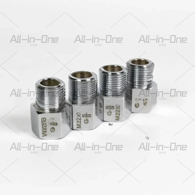 CO2 Cylinder Adapter, Connector Metric to Imperial W21.8 M22 * 1.5 G5/8 Fish Tank Aquarium