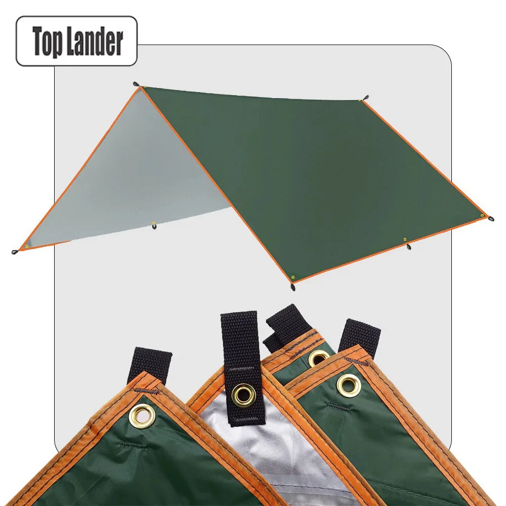 

5x3m 4x3m 3x3m Waterproof Tarp Tent Shade Ultralight Garden Canopy Sunshade Outdoor Camping Awning Tourist Beach Sun Shelter