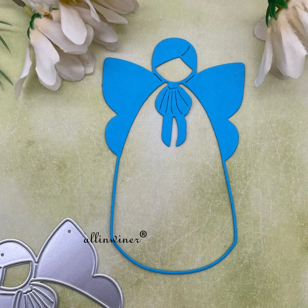 

New angel decoration DIY Craft Metal Cutting Die Scrapbook Embossed Paper Card Album Craft Template Stencil Dies