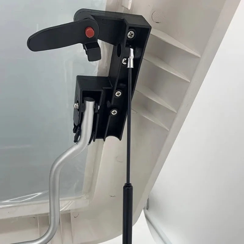 RV sunroof, self-towing and modified RV accessories sunroof can be opened, ventilation window with LED lights with curtains