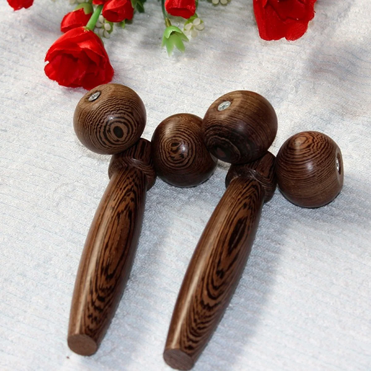 

Ergonomic Wooden Massager Tool Body Beauty Firming Skin Lifting V Face Massage For Anti-Aging Lymphatic Drainage Kneading