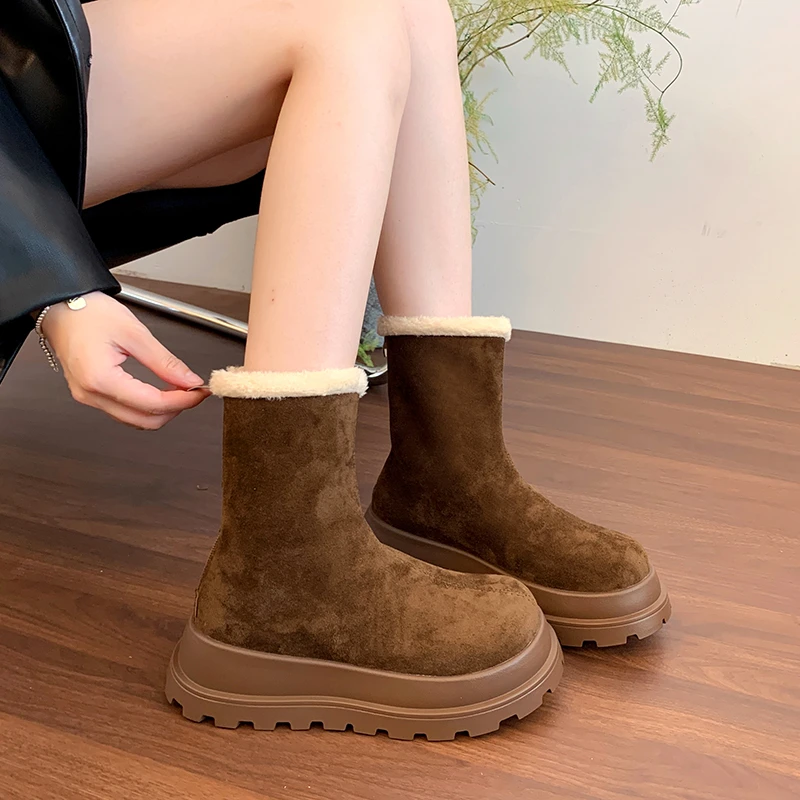 Short Cotton Boots … - image