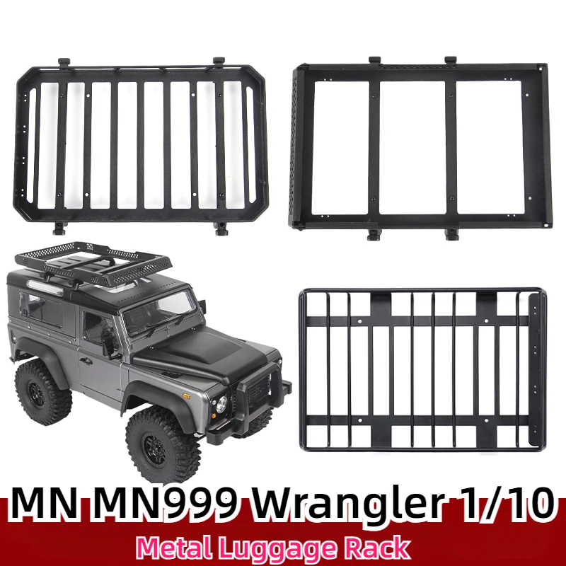 MN MN999 Wrangler 1/10 RC Remote Control Car Parts Metal Luggage Rack Box DIY Assembly Modification Upgrade Parts