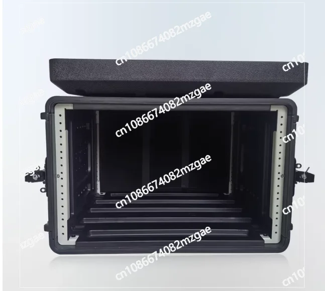 Main Body 260mm Deep 2U 3U 4U 6U PE Cabinet Microphone Amplifier Receiver Rack Flight Case Air Box Mic Flightcase Shockproof Box - view 4