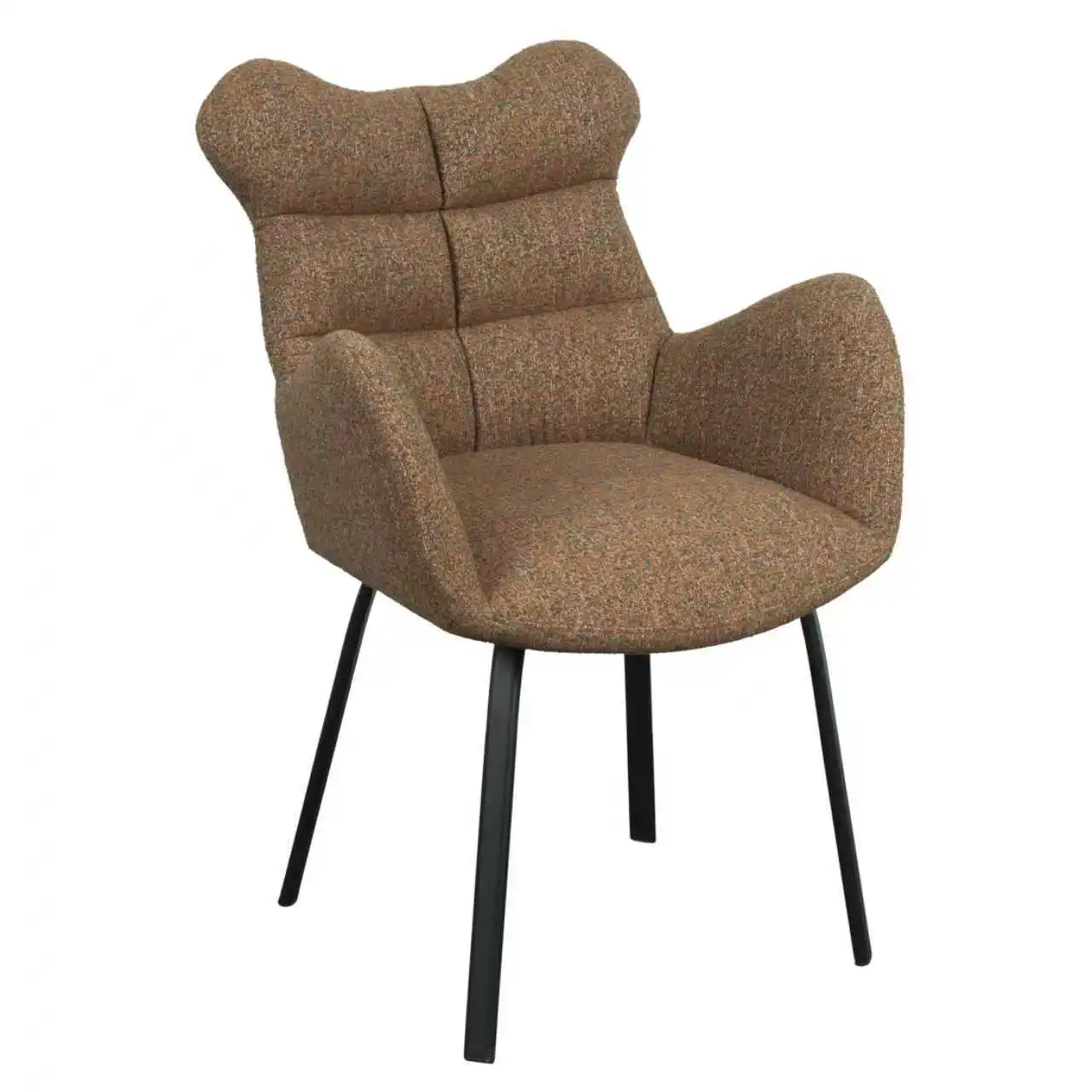 

￥#2025 New Arrival Luxury Modern Eco-Friendly Dining Room Chair Custom Color Fabric Nordic Style Metal Legs Home Office Use
