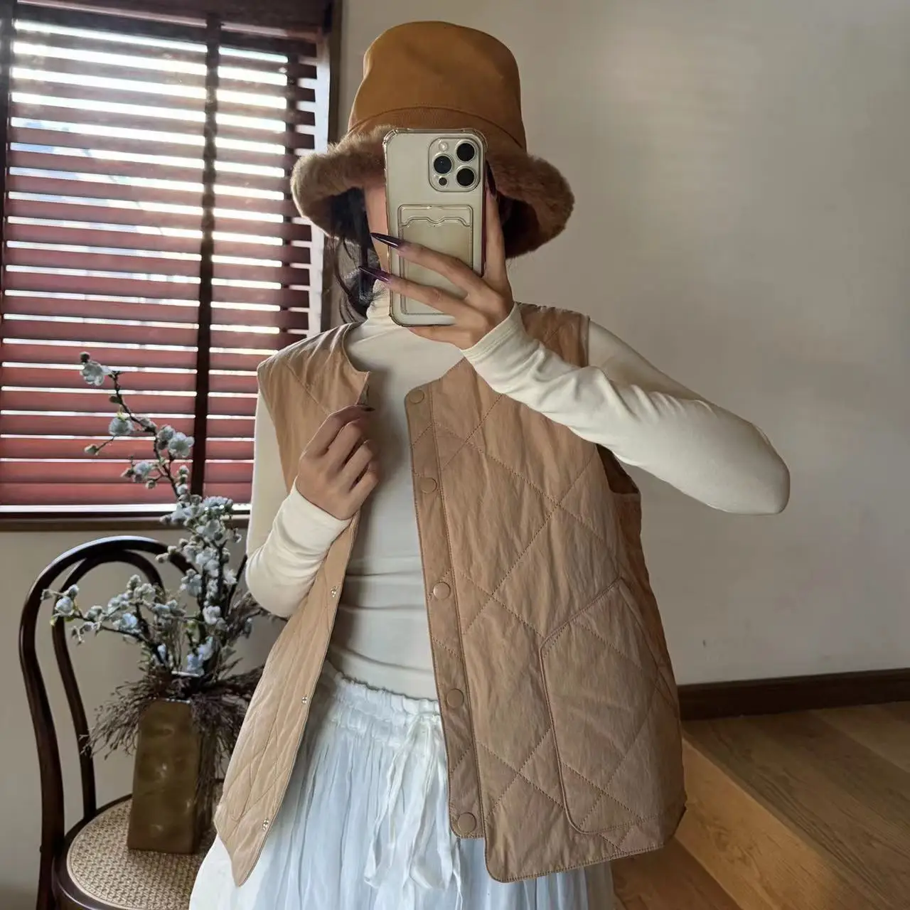 JohnMobCotton-Veste en GlaJacket de Coton Chaud pour Femme, Veste Fine Décontractée, Render At, Automne, Hiver, Nouveau, 2025