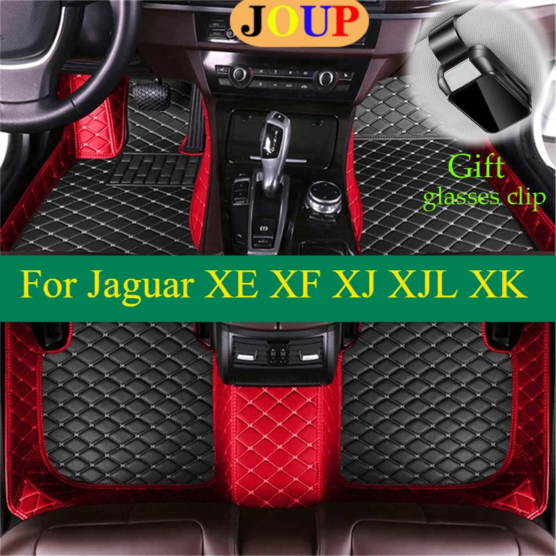 

For Jaguar XE XF XJ XJL XK Car Floor Mats Custom All Weather Waterproof Carpets Covers Left /Right Hand Drive
