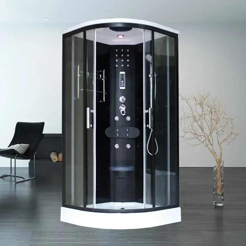 Steam Shower Room With Sauna New Shower Manufacturer High Quality Luxury Low Entry Massage Steam Shower Room Steam Ozone