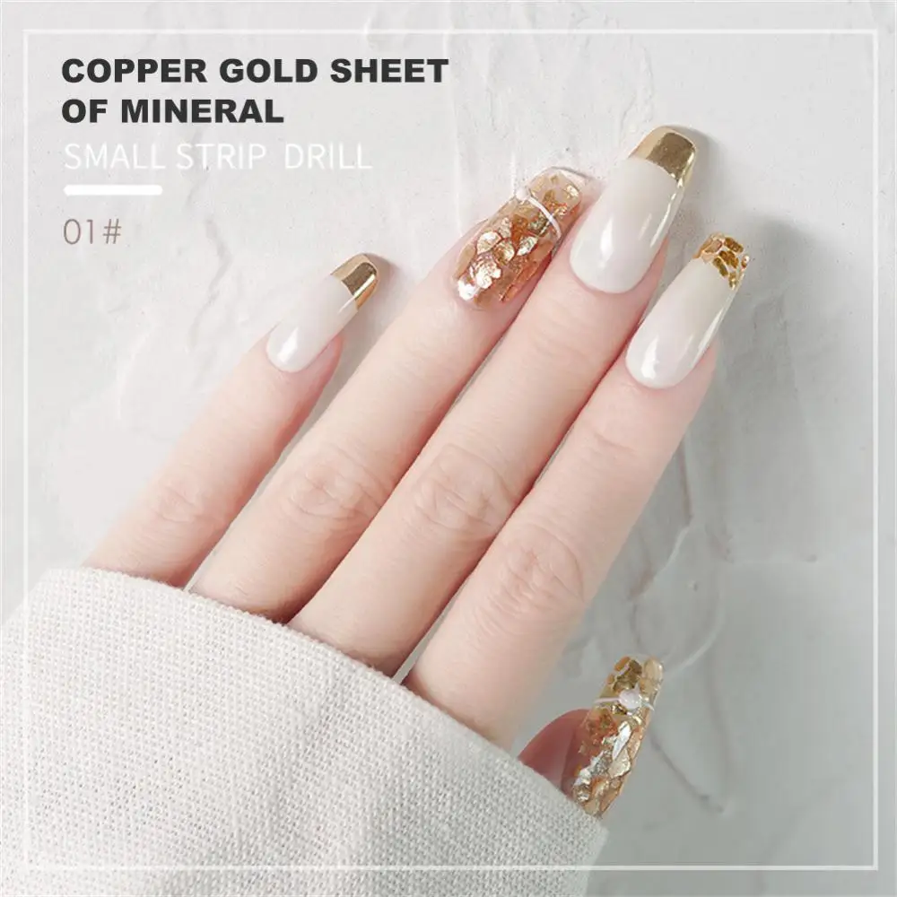 ملصقات رقائق النحاس المتلألئة لفن الأظافر ، غير منتظمة ، فريدة من نوعها ، فريدة من نوعها ، عصرية ، ميكا ، عصرية ، حصرية