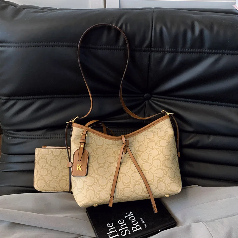 حقيبة يد جلدية ناعمة جديدة متعددة الاستخدامات - حقيبة سفر نسائية كورية أنيقة، كتف واسع ونمط كروس #6