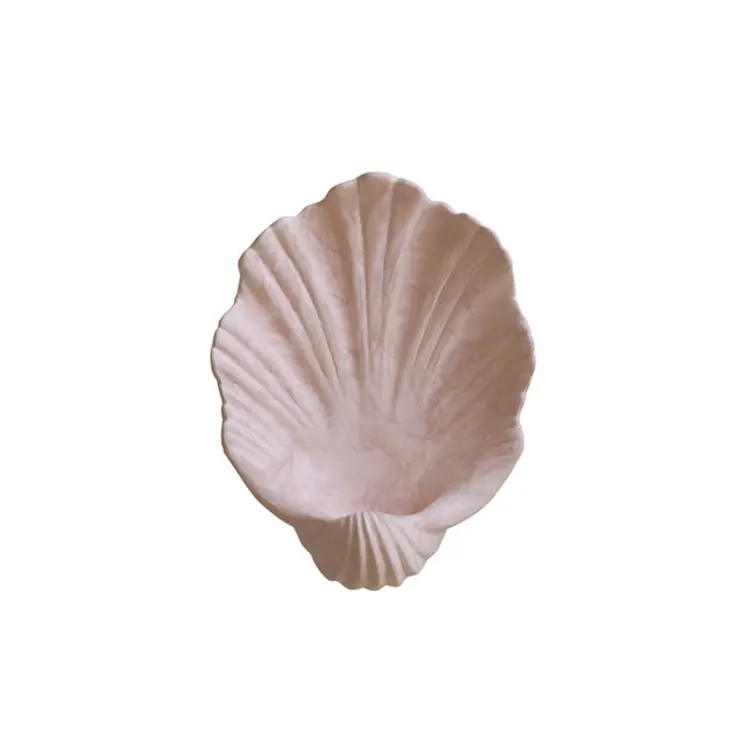 Light luxury creative shell wall hanging candlestick wall decoration living room hotel entrance narrow small hanging wall decora