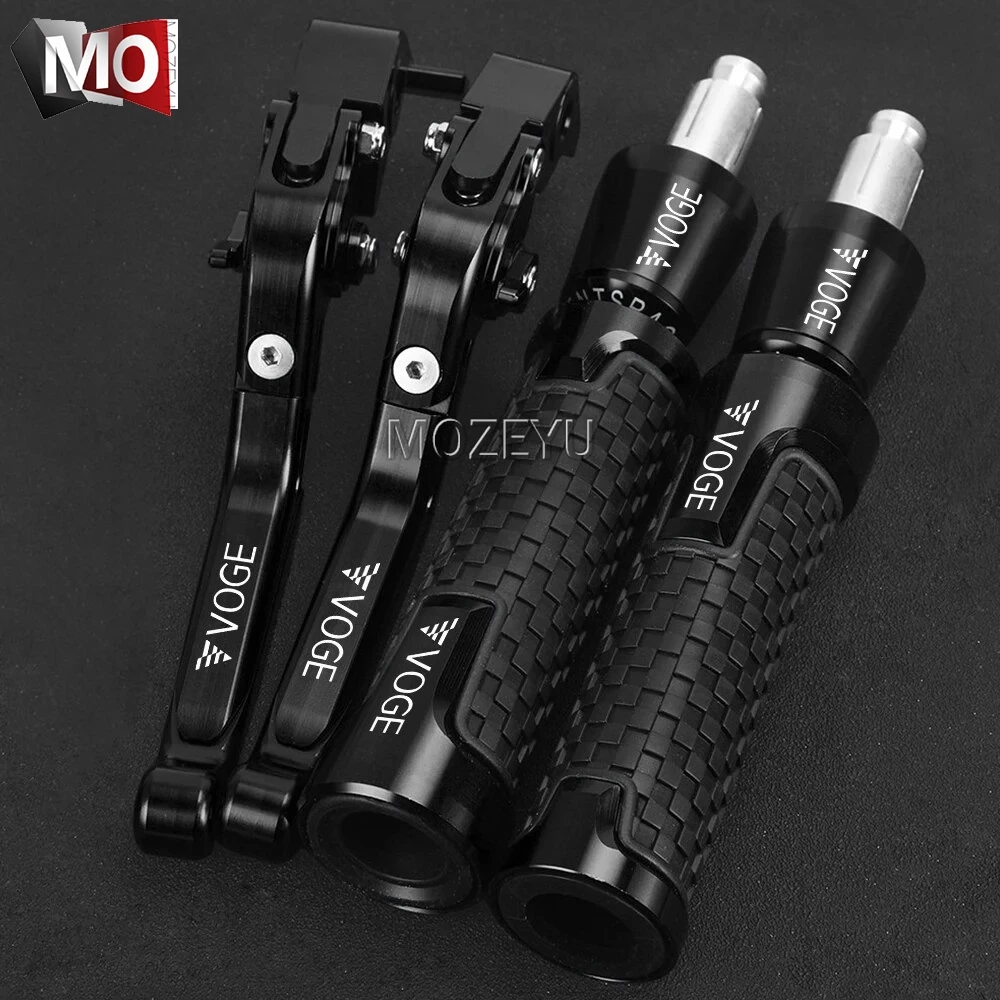 

2024 Motorcycle Brake Clutch Levers Handlebar grips Handle ends For Loncin VOGE DS525X 525DSX DSX525 DSX 525 DSX 525X all years