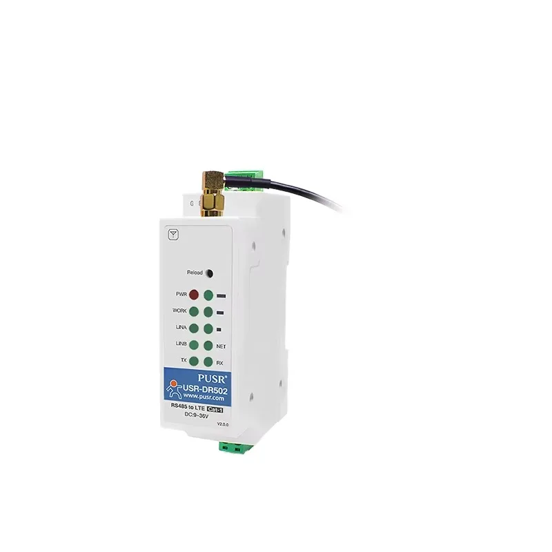 

USR-DR502-E Europe SMS NET Serial at Command Configuration Rs485 Serial Port 4g Lte GSM Modem with MQTT