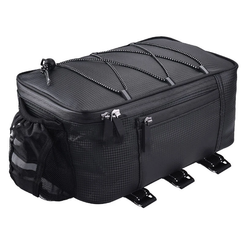 Bicycle Piggyback Bag Rear Seat Bag Storage Storage Box Bicycle Rear Shelf Pannier Bag Waterproof Bag Riding Supplies Equipment