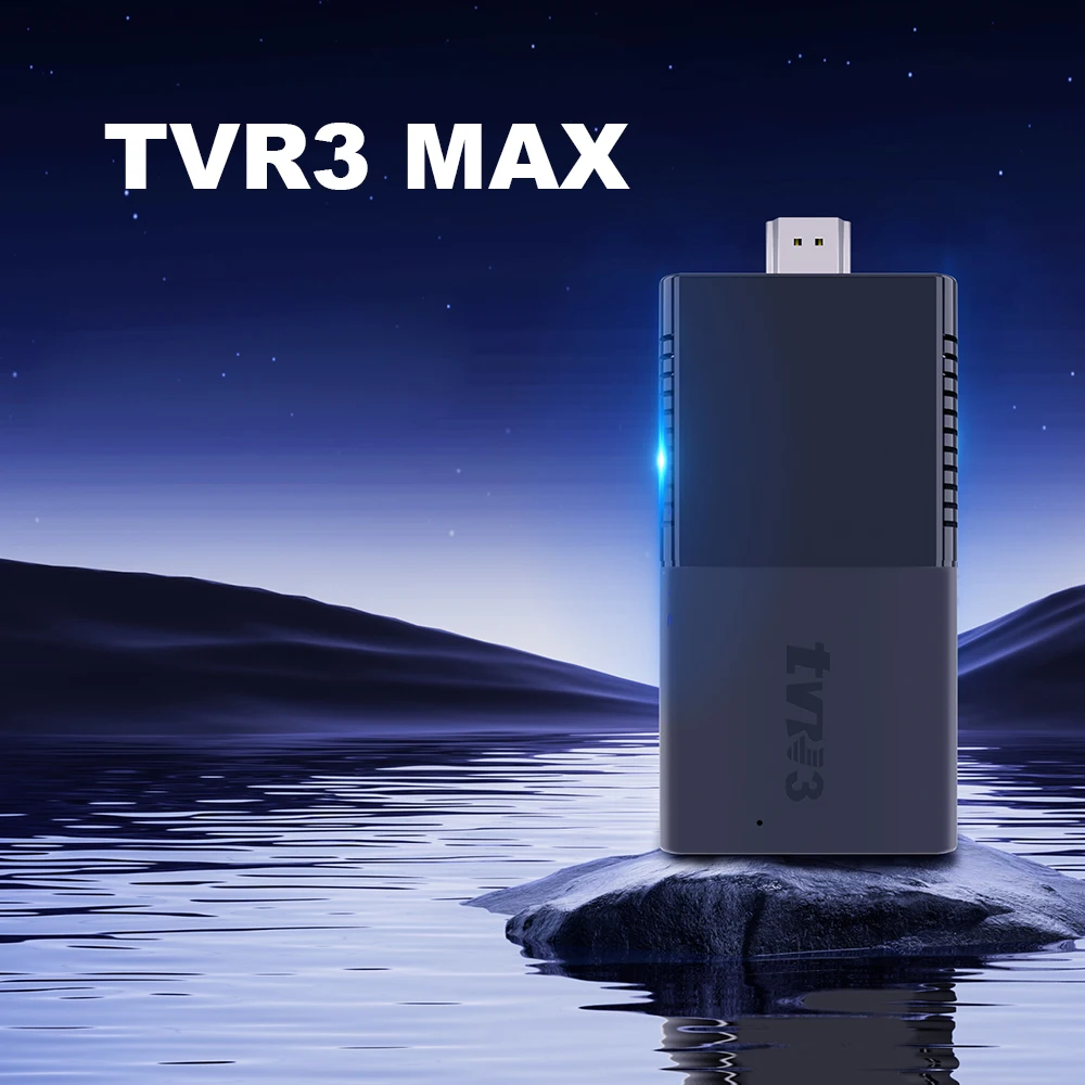 TV Stick TVR3 Max 8+128GB Android 14 Smart 4K H.265 Decode Player Dual WiFi Supports Netflix & YouTube Home Entertainment