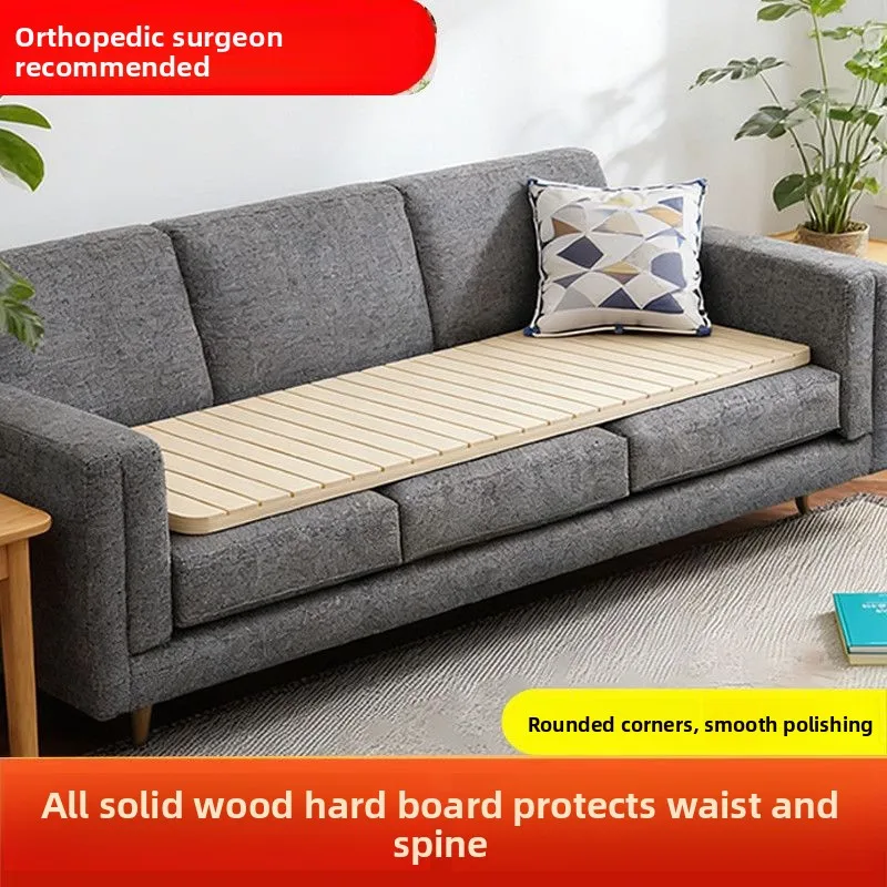 Solid Wood Sofa Support Board Anti-Sagging Seat Saver Spine Protection Cedar Mattress Bed Board Slats for Living Room Bedroom