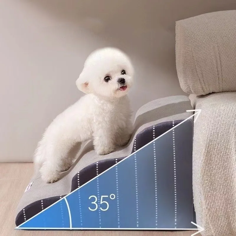 Escalera antideslizante de espuma para perros mayores con artritis - imagen 5