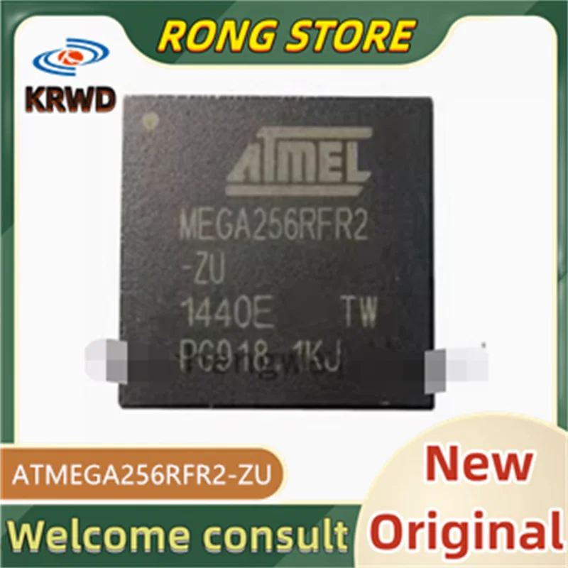

1PCS New and Original ATMEGA256RFR2-ZU MEGA256RFR2-ZU QFN64