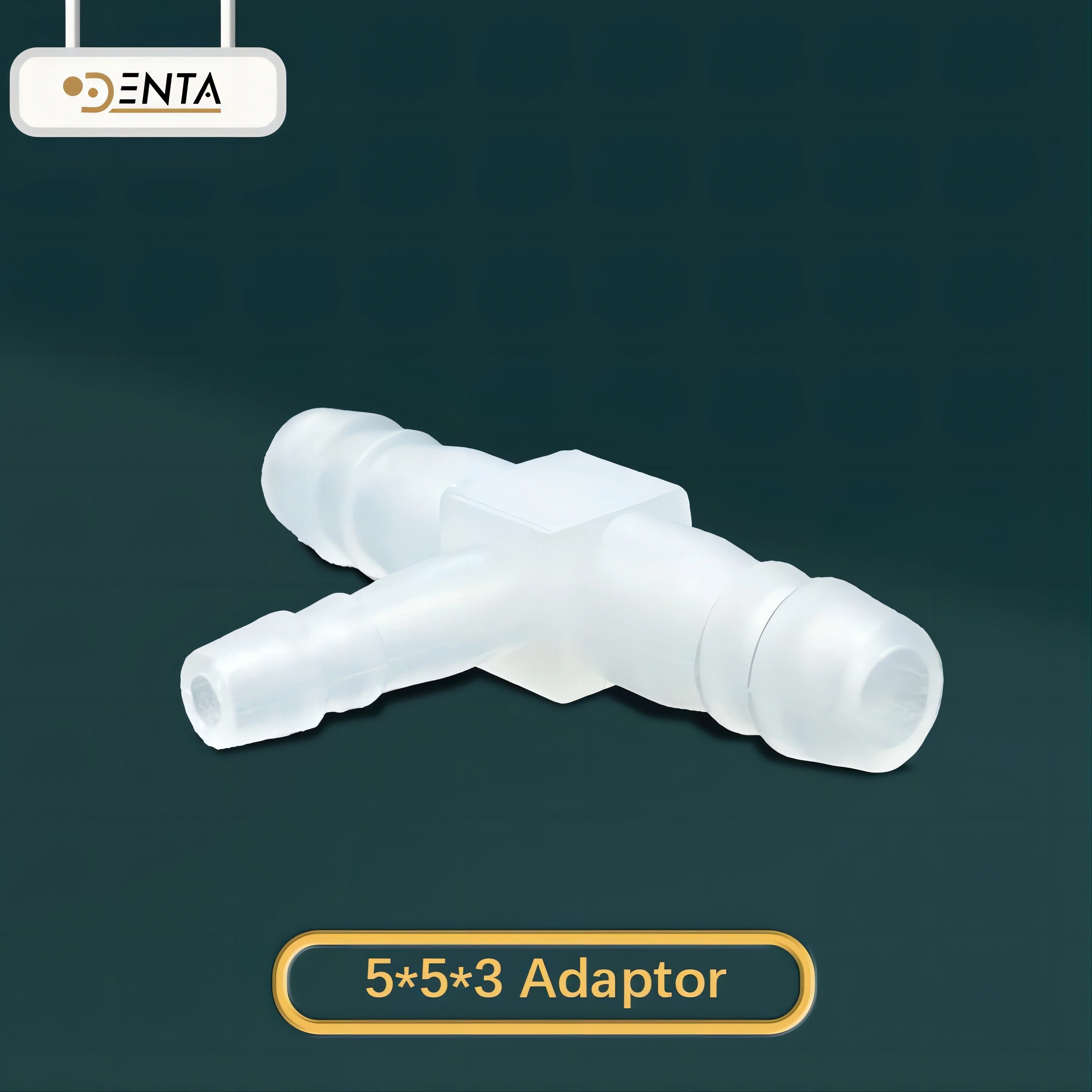 20 قطعة 4/3-Way محول الأسنان المستقيم-موصل شفط الأسنان لكرسي/وحدة أنبوب أنابيب خرطوم أجزاء #3