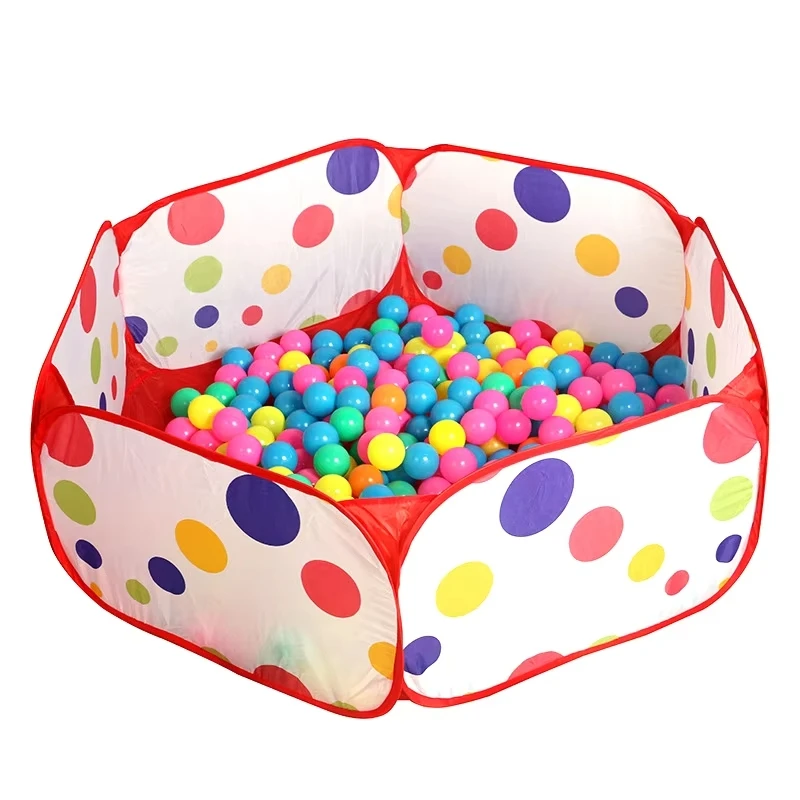 Portable Foldable Tent Indoor Outdoor Educational Colorful Toys Ocean Ball Pool Pit Play House Gift For Children Kids