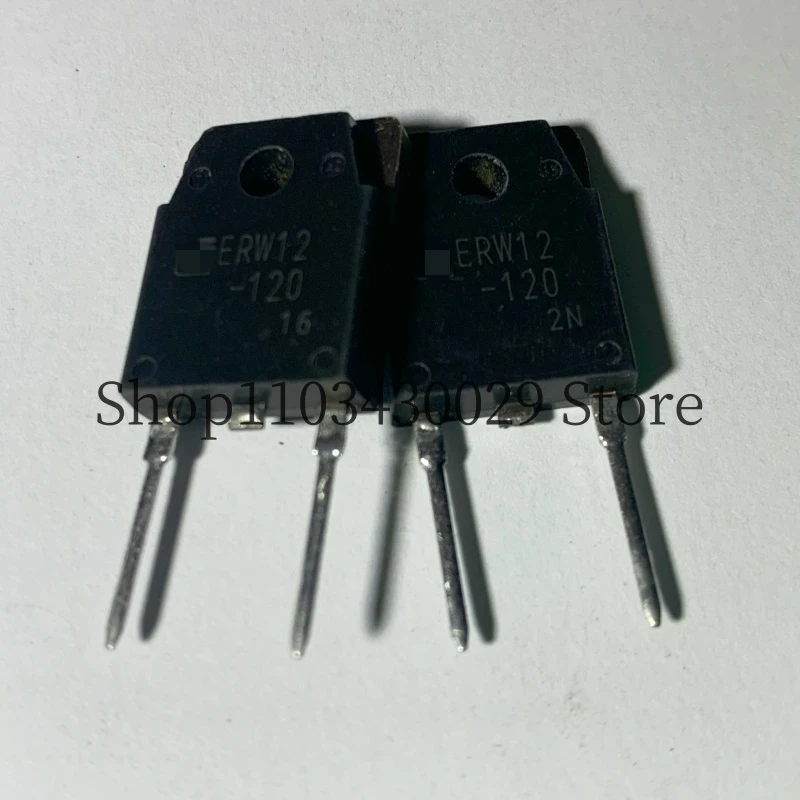 10Pcs New Original ERW12-120 OR ERW13-060 OR ERW11-120 ERW10-120 ERW09-120 ERW08-120 ERW07-120 TO-3P 25A 1200V Silicon Diode