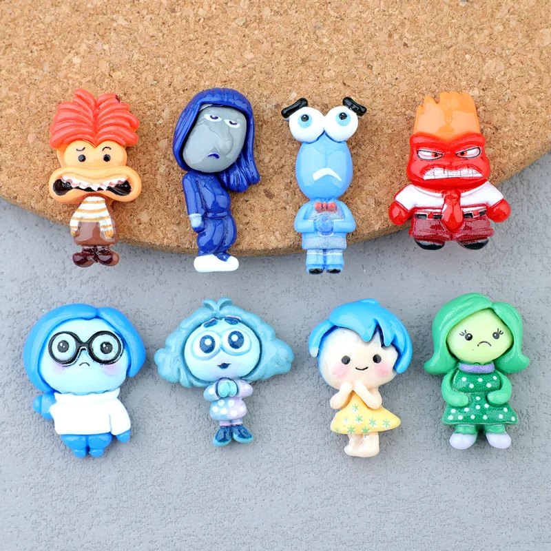 5pcs Disney Series Brain Secret Service Cartoon Resin Accessories Homemade Cute Figure Resin Flatback Material