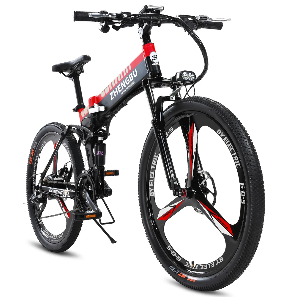 

H2 400W 10 AH Folding Electric Vehicle 48V Lithium Battery Variable Speed Standard Aluminum Alloy Electric Mountain Bike