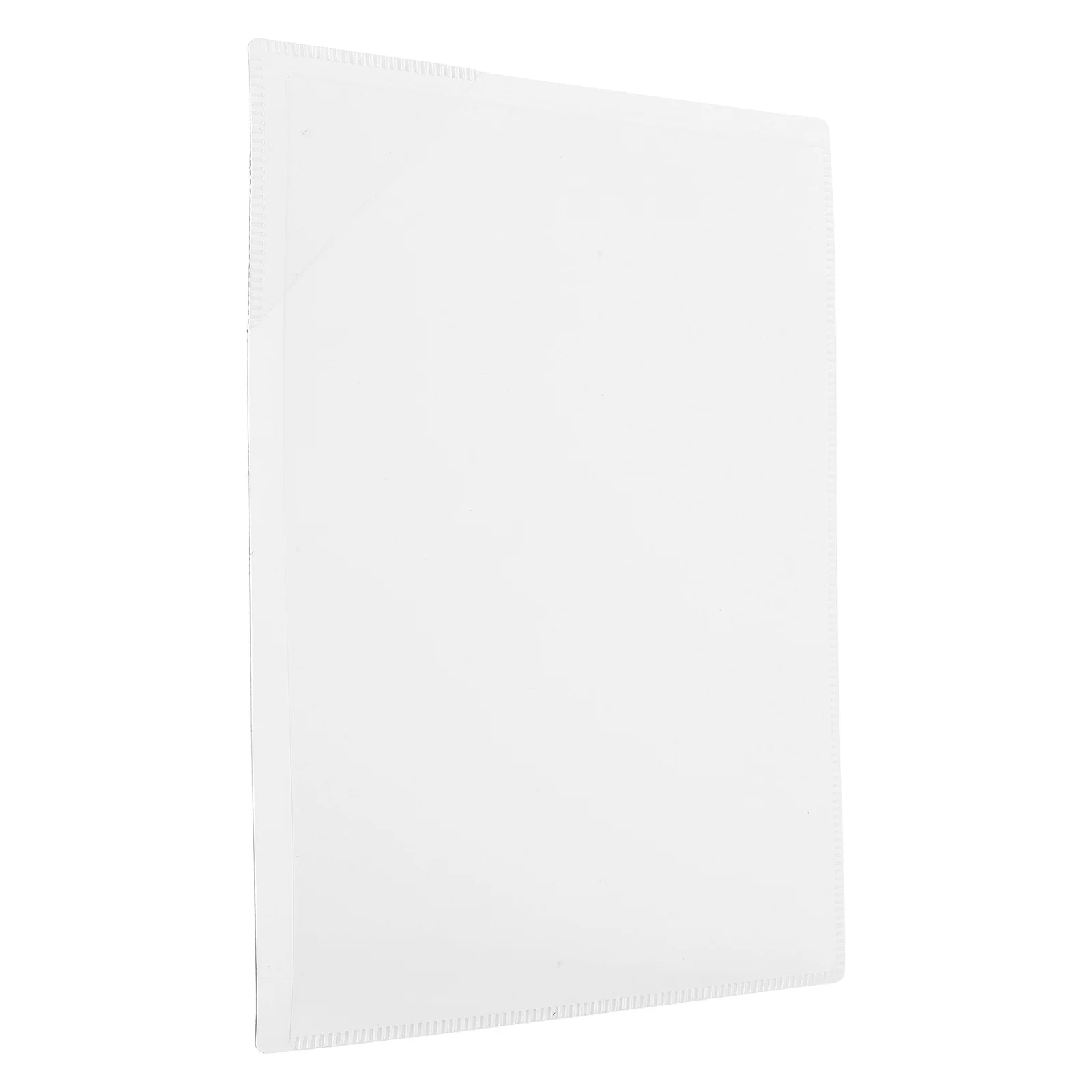 Магнитный органайзер для файлов A5 8,8X6,4 дюйма, прозрачный пластиковый держатель для документов для офиса, школы, надежная быстрая застежка
