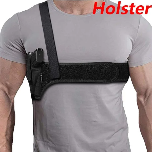 

Мужская наплечная кобура, скрытая универсальная кобура для подмышек, съемная и комбинированная кобура для пистолетов, кобура для охотничьего снаряжения на открытом воздухе